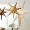 STAR TRADING Étoile papier Decorus sans éclairage blanc/argent^ Lumière De Noël