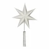 STAR TRADING Étoile papier pointe Isa blanc, spirale métal^ Lumière De Noël