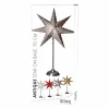 STAR TRADING Étoile sur pied Antique, métal/papier, dorée^ Lumière De Noël