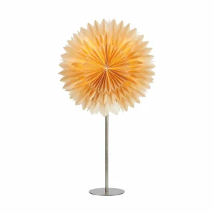 Markslöjd Étoile sur pied Solina, Ø 35 cm ambrée^ Lumière De Noël