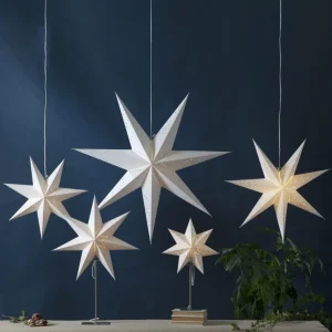 STAR TRADING Étoile suspendue Sensy, Ø 100 cm, blanche^ Lumière De Noël