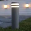 LUTEC Très belle lanterne de sol design FOCUS^ Potelets Extérieurs