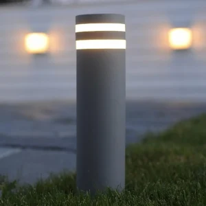 LUTEC Très belle lanterne de sol design FOCUS^ Potelets Extérieurs
