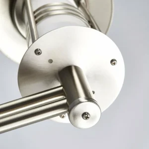 Lindby Très jolie applique d'extérieur Erina en inox^ Appliques Murales Extérieures