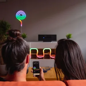 twinkly Tube lumineux LED flex RVB 2m WIFI^ Lumière De Noël
