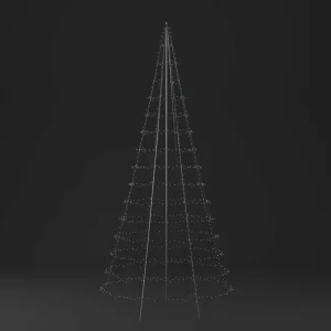 twinkly Light Tree, IP44, LED RGBW mates, hauteur 8m^ Lumière De Noël