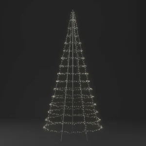 twinkly Light Tree, IP44, LED RGBW mates, hauteur 8m^ Lumière De Noël