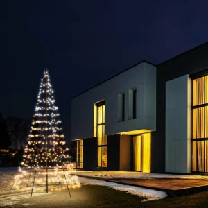 twinkly Light Tree pour l'extérieur, RGBW, hauteur 300cm^ Lumière De Noël