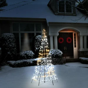 twinkly Light Tree pour l'extérieur, RGBW, hauteur 200cm^ Lumière De Noël
