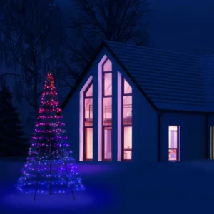twinkly Light Tree pour l'extérieur, RGBW, hauteur 300cm^ Lumière De Noël