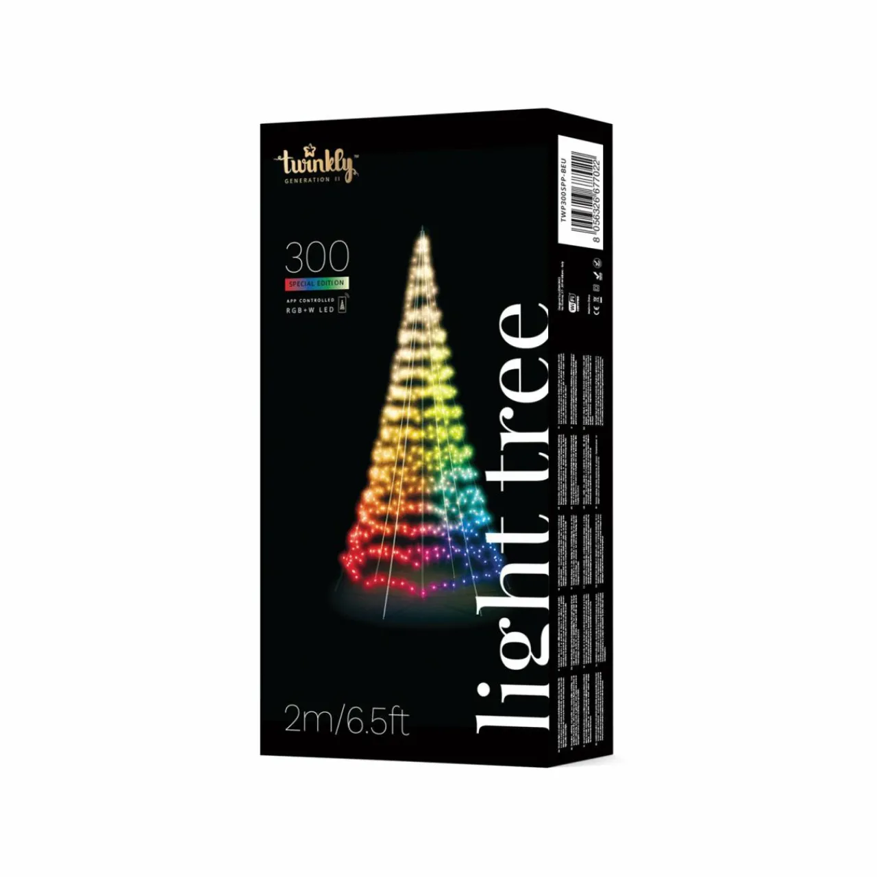 twinkly_light_tree_pour_lextrieur_rgbw_hauteur_cm_4.webp twinkly Light Tree pour l'extérieur, RGBW, hauteur 200cm^ Lumière De Noël