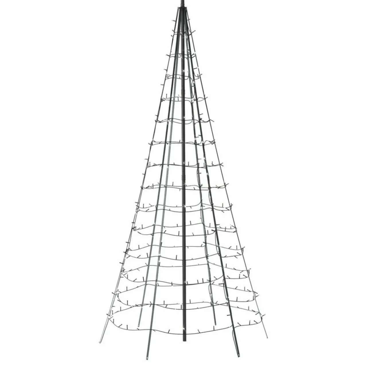 twinkly_light_tree_pour_lextrieur_rgbw_hauteur_cm_5.webp twinkly Light Tree pour l'extérieur, RGBW, hauteur 200cm^ Lumière De Noël