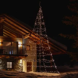 twinkly Light Tree pour l'extérieur, RGBW, hauteur 200cm^ Lumière De Noël