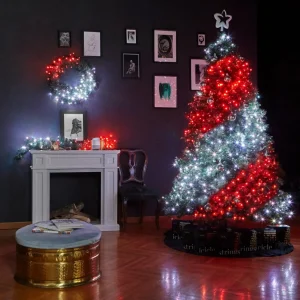 twinkly Music Set Guirlande lumineuse noire 600 RVB LED^ Lumière De Noël