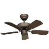 CasaFan Ventil. de plafond Royal 75 brun antique, noyer^ Ventilateurs