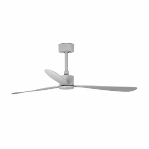 FARO BARCELONA Ventilateur Amelia, moteur DC, 3 pales, gris^ Ventilateurs