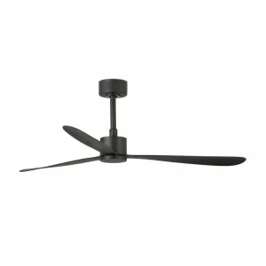 FARO BARCELONA Ventilateur Amelia, moteur DC, 3 pales, noir^ Ventilateurs
