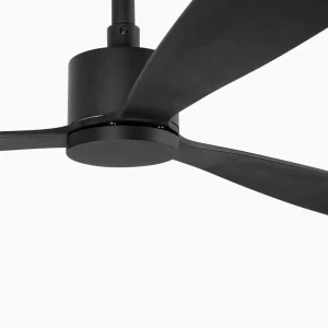 FARO BARCELONA Ventilateur Amelia, moteur DC, 3 pales, noir^ Ventilateurs