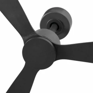 FARO BARCELONA Ventilateur Amelia, moteur DC, 3 pales, noir^ Ventilateurs