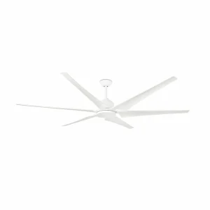 FARO BARCELONA Ventilateur Cies XL grandes pièces, DC blanc^ Ventilateurs