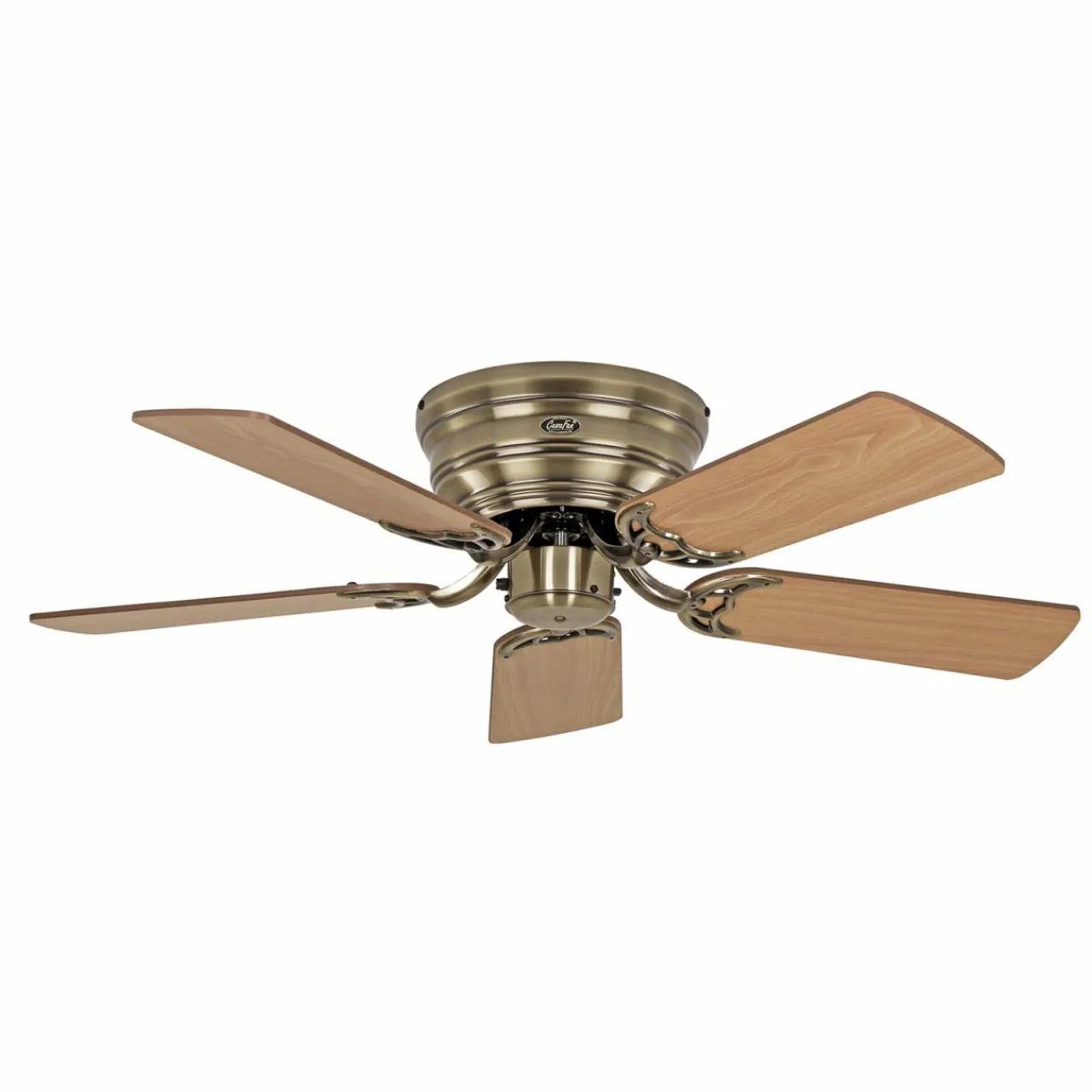 ventilateur_classic_flat_iii_laiton_antique___cm_1.webp CasaFan Ventilateur Classic Flat III laiton antique Ø 103 cm^ Ventilateurs