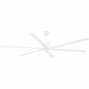 FARO BARCELONA Ventilateur de plafond Andros, blanc^ Ventilateurs