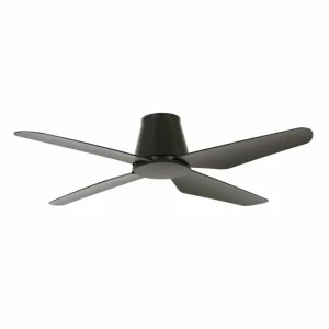Beacon Lighting Ventilateur de plafond Beacon Aria CTC, noir, Ø 121 cm, silencieux^ Ventilateurs