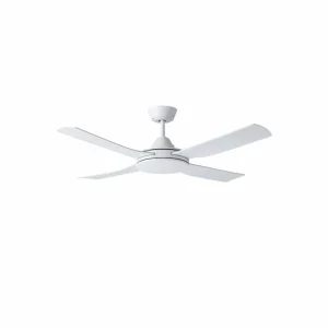 EGLO Ventilateur de plafond Bondi 1, blanc mat, télécommande^ Ventilateurs