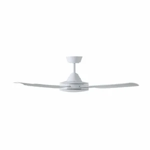 EGLO Ventilateur de plafond Bondi 1, blanc mat, télécommande^ Ventilateurs