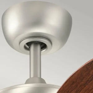 KICHLER Ventilateur de plafond Canfield 30, nickel brossé^ Ventilateurs