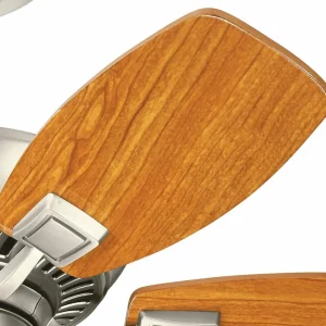 KICHLER Ventilateur de plafond Canfield 30, nickel brossé^ Ventilateurs