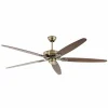 CasaFan Ventilateur de plafond Classic Royal chêne noyer^ Ventilateurs