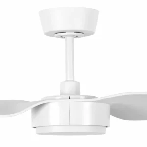 Beacon Lighting Ventilateur de plafond Condor blanc DC silencieux Ø 137 cm Télécommande^ Ventilateurs