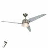CasaFan Ventilateur de plafond Eco Aviatos argenté 132 cm^ Ventilateurs