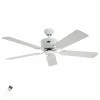 CasaFan Ventilateur de plafond Eco Elements blanc gris^ Ventilateurs