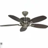 CasaFan Ventilateur de plafond Eco gamma 103 cm noyer/noir^ Ventilateurs