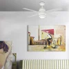 FARO BARCELONA Ventilateur de plafond efficace Disc avec LED^ Ventilateurs