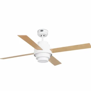 FARO BARCELONA Ventilateur de plafond efficace Disc avec LED^ Ventilateurs