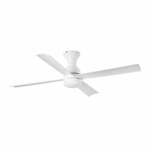 FARO BARCELONA Ventilateur de plafond Fraser M lampe LED DC blanc^ Ventilateurs