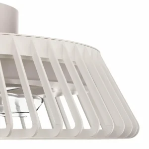 Mantra Iluminación Ventilateur de plafond Himalaya LED, App, télécommande, blanc^ Ventilateurs