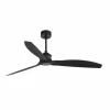 FARO BARCELONA Ventilateur de plafond Just Fan M, noir mat^ Ventilateurs