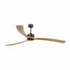FARO BARCELONA Ventilateur de plafond Kauai XL, DC, brun^ Ventilateurs