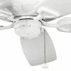 KICHLER Ventilateur de plafond Kevlar 60 IP44, blanc, Ø 152 cm^ Ventilateurs