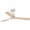 FARO BARCELONA Ventilateur de plafond Lantau, pin^ Ventilateurs