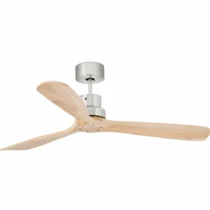 FARO BARCELONA Ventilateur de plafond Lantau, pin^ Ventilateurs