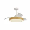 Mantra Iluminación Ventilateur de plafond LED Alaska décor bois DC silencieux Ø 106 cm CCT^ Ventilateurs