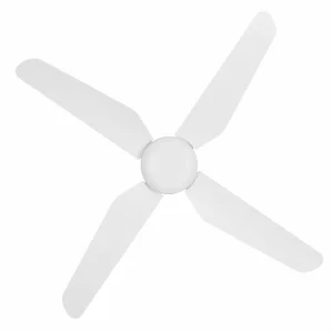 Beacon Lighting Ventilateur de plafond LED Beacon Aria blanc silencieux 122 cm^ Ventilateurs