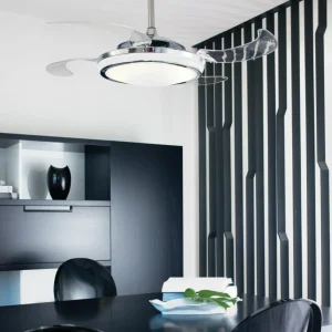Beacon Lighting Ventilateur de plafond LED Beacon Fanaway Evo 1, silencieux, 121 cm^ Ventilateurs