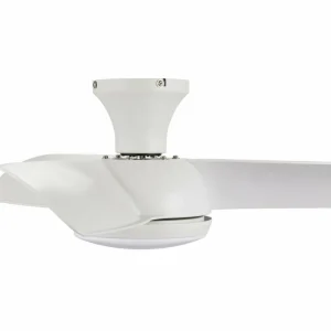 Beacon Lighting Ventilateur de plafond LED Beacon Syros moteur DC silencieux 78 cm CCT^ Ventilateurs