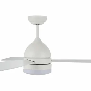 Beacon Lighting Ventilateur de plafond LED Beacon Vector moteur DC silencieux 122 cm CCT^ Ventilateurs